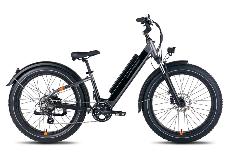 RadRover 6 Plus Step-Thru Charcoal Gray