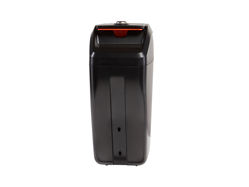 Rear view of the RadRunner 3 Console showing how it attaches to the electric bike