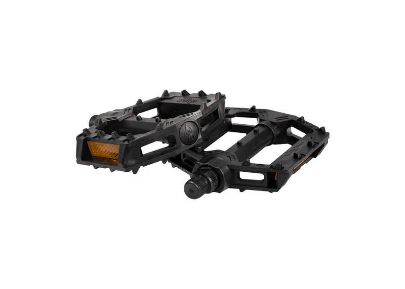 two black pedals