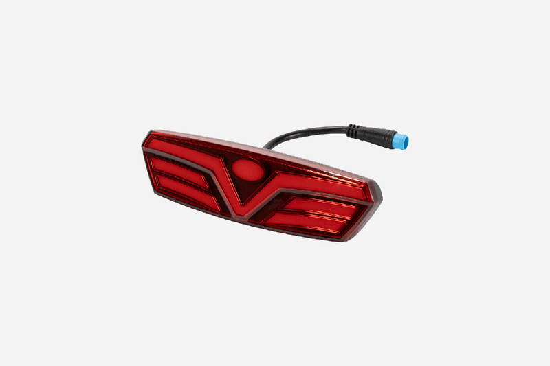 Replacement Taillight, red plastic light with cable